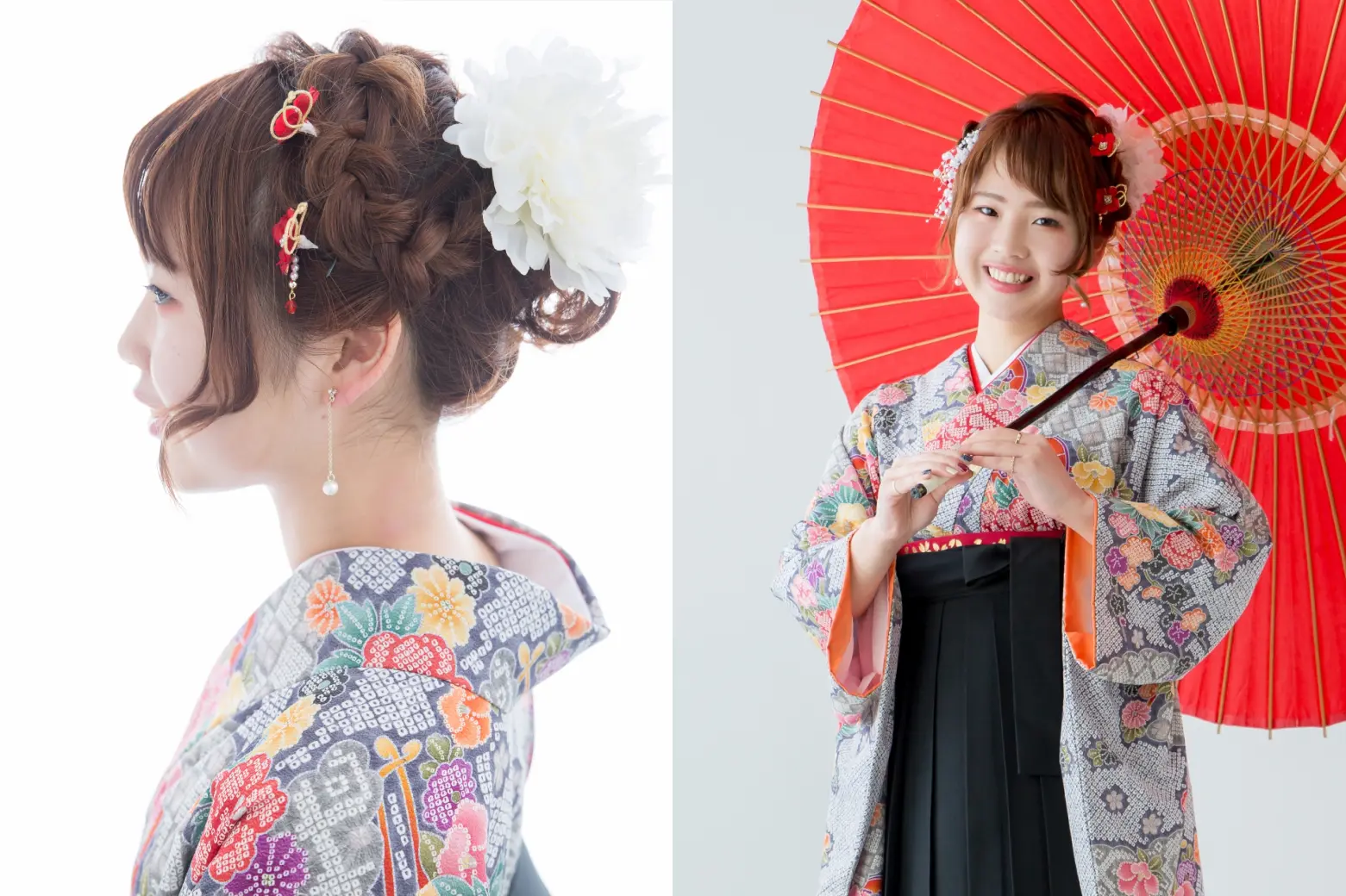 ヘアセット写真