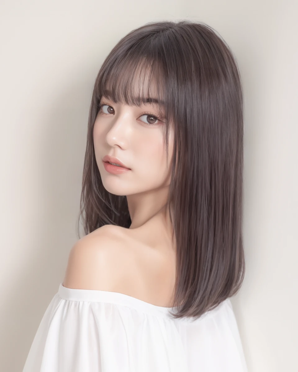 ストレートのモデル